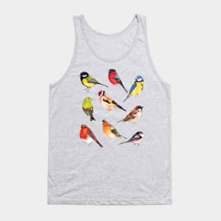 British Garden Birds Collection Tank Top